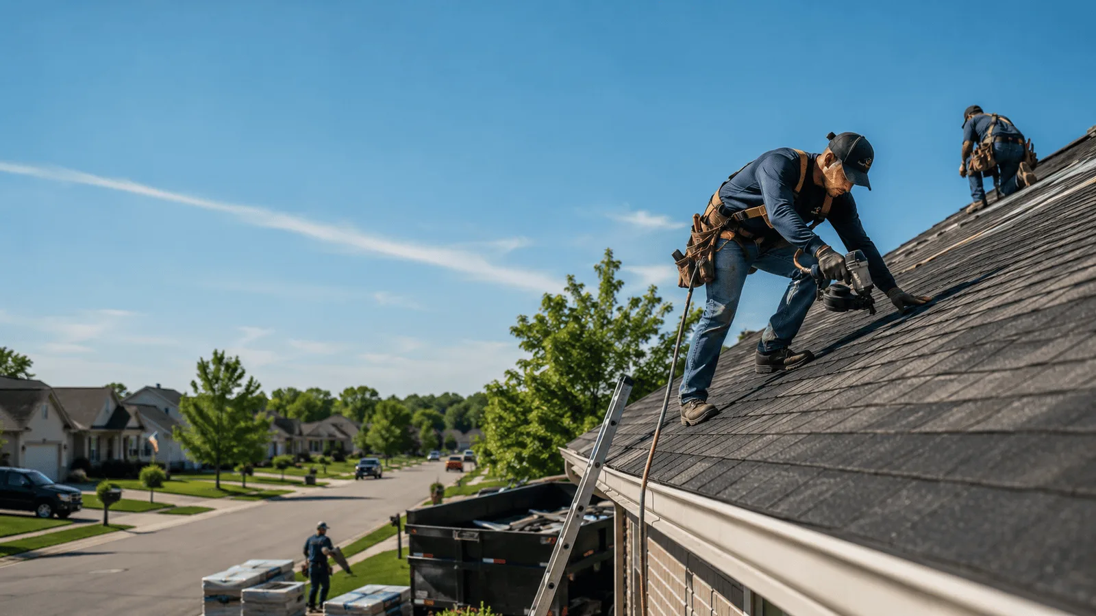 Roof Inspection in Lake Dallas, TX
